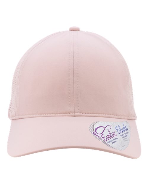 Infinity Her GABY Women's Perforated Performance Cap #color_Dusty Pink/ Floral