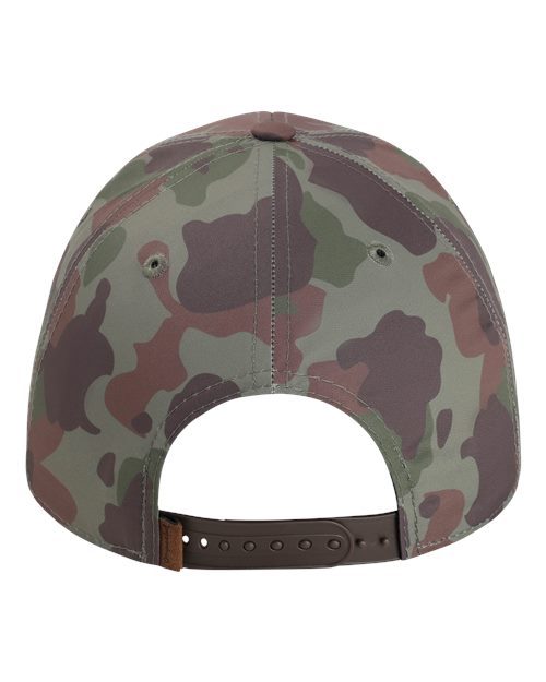 Imperial 5058 The Outtasite Cap #color_Frog Skin Camo/ Green