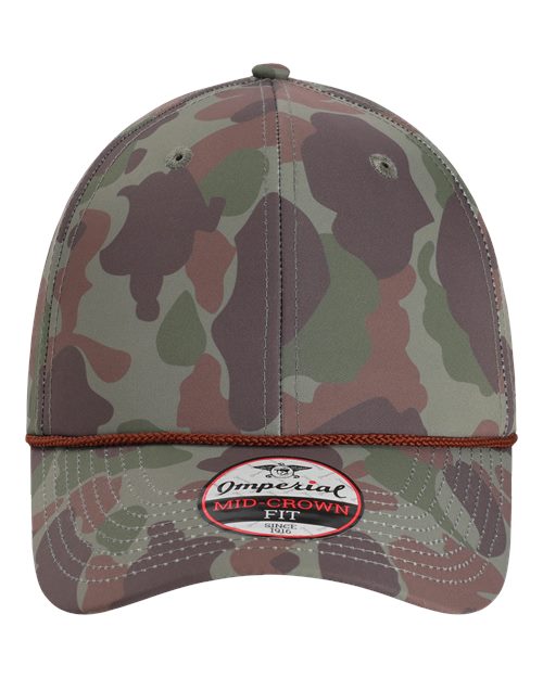 Imperial 5058 The Outtasite Cap #color_Frog Skin Camo/ Green