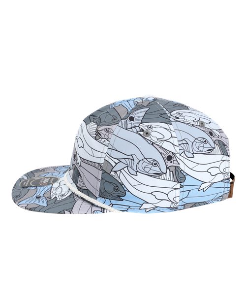 Imperial DNA014 The Golden Hour Cap #color_Blue/ White