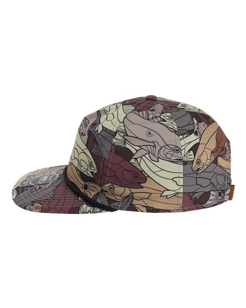 Imperial DNA014 The Golden Hour Cap #color_Olive Green/ Tan