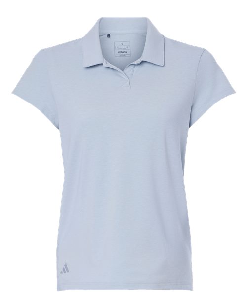 Adidas A690 Women's Blend Polo #color_Blue Dawn Melange