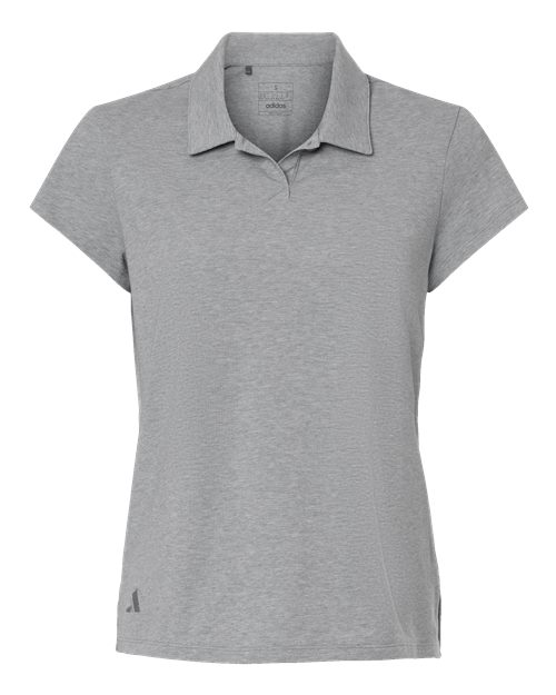 Adidas A690 Women's Blend Polo #color_Grey Three Melange