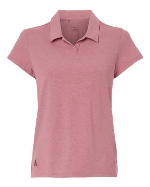 Adidas A690 Women's Blend Polo #color_Pink Strata Melange