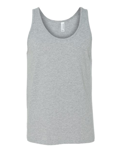 Bella + Canvas 3480 Unisex Jersey Tank #color_ATHLETIC HEATHER