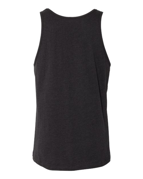 Bella + Canvas 3480 Unisex Jersey Tank #color_BLACK HEATHER