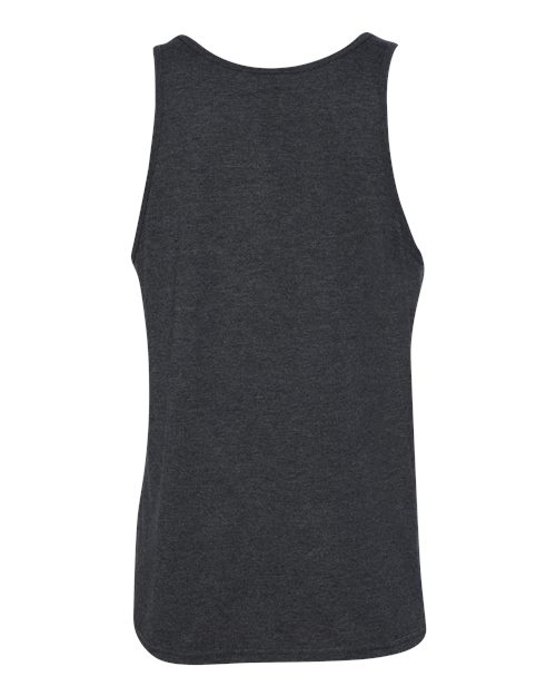 Bella + Canvas 3480 Unisex Jersey Tank #color_DK GREY HEATHER