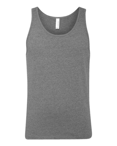 Bella + Canvas 3480 Unisex Jersey Tank #color_DEEP HEATHER