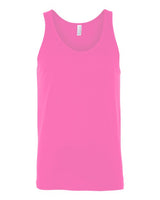Bella + Canvas 3480 Unisex Jersey Tank #color_NEON PINK