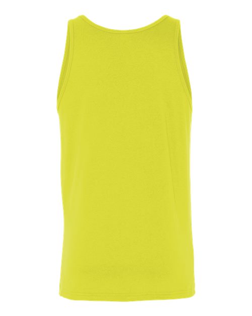 Bella + Canvas 3480 Unisex Jersey Tank #color_NEON YELLOW