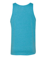 Bella + Canvas 3480 Unisex Jersey Tank #color_AQUA TRIBLEND