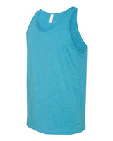 Bella + Canvas 3480 Unisex Jersey Tank #color_AQUA TRIBLEND