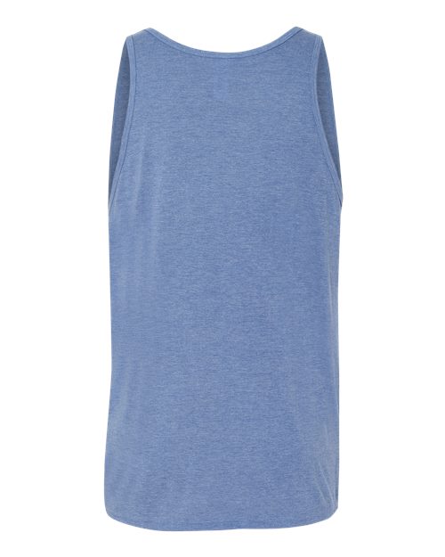 Bella + Canvas 3480 Unisex Jersey Tank #color_BLUE TRIBLEND