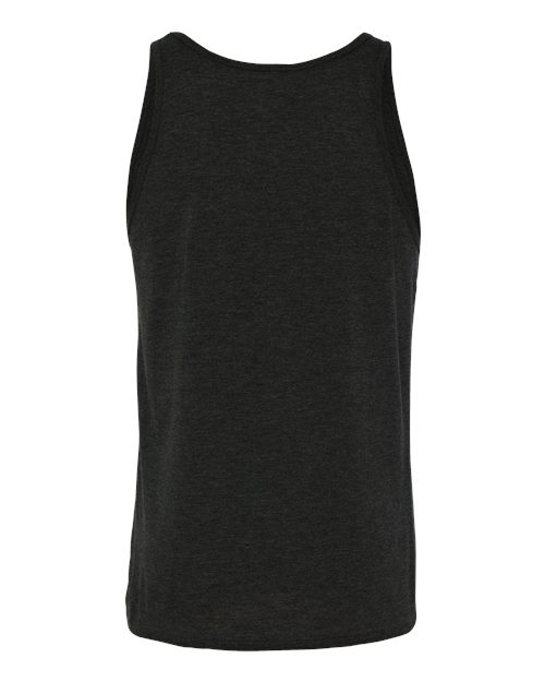 Bella + Canvas 3480 Unisex Jersey Tank #color_CHAR-BLACK TRIB