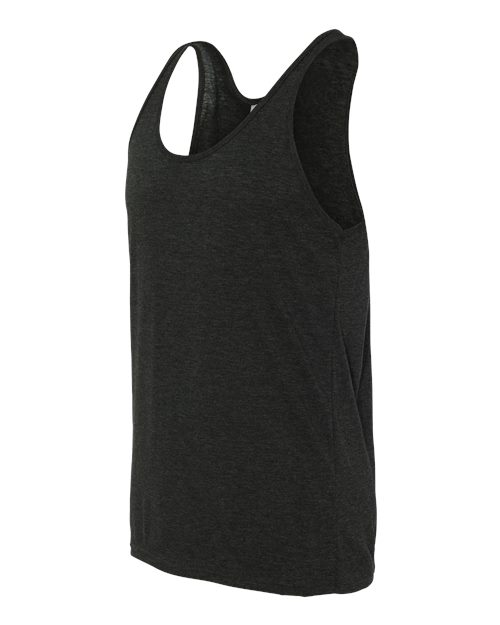 Bella + Canvas 3480 Unisex Jersey Tank #color_CHAR-BLACK TRIB
