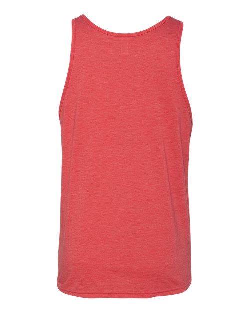 Bella + Canvas 3480 Unisex Jersey Tank #color_RED TRIBLEND