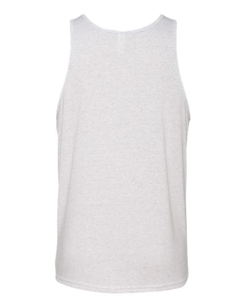 Bella + Canvas 3480 Unisex Jersey Tank #color_WHITE FLK TRBLND