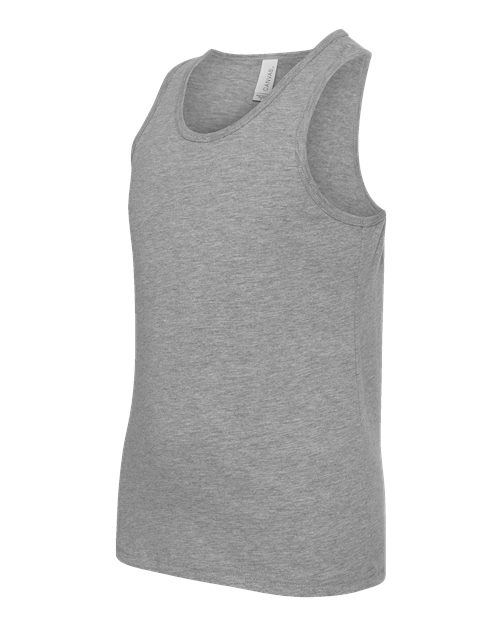 Bella + Canvas 3480Y Youth Jersey Tank #color_ATHLETIC HEATHER