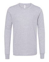Bella + Canvas 3501Y Youth Jersey Long-Sleeve T-Shirt #color_ATHLETIC HEATHER