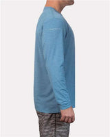 ANETIK MVLPRL8 Low Pro Tech Long Sleeve T-Shirt #color_Bahama Heathered