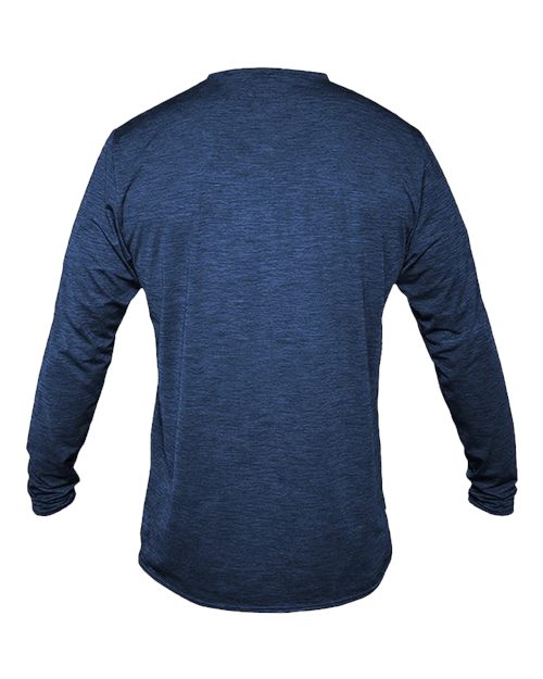 ANETIK MVLPRL8 Low Pro Tech Long Sleeve T-Shirt #color_Navy Heathered