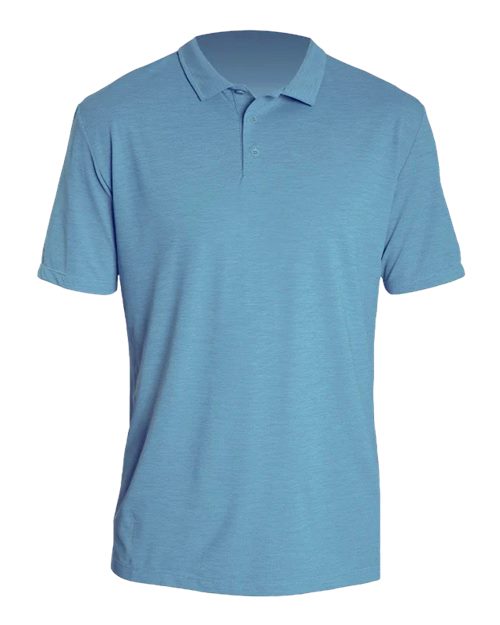 ANETIK MPLPRS0 Low Pro Tech Polo #color_Bahama Heathered