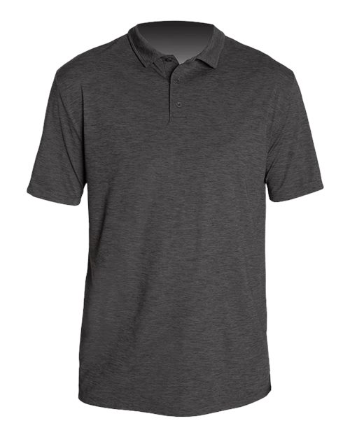 ANETIK MPLPRS0 Low Pro Tech Polo #color_Charcoal Heathered