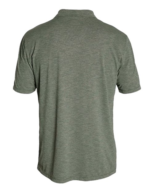 ANETIK MPLPRS0 Low Pro Tech Polo #color_Dark Olive Heathered