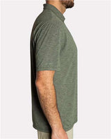 ANETIK MPLPRS0 Low Pro Tech Polo #color_Dark Olive Heathered