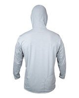ANETIK MVLPRH8 Low Pro Tech Hooded Long Sleeve T-Shirt #color_Alloy Heathered