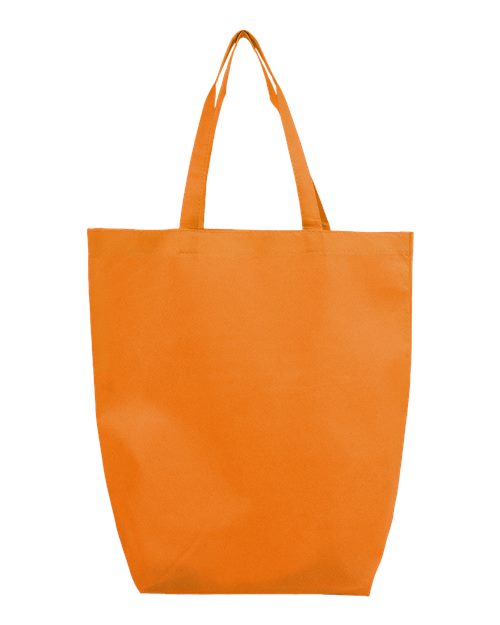 Q-Tees Q1251 Non-Woven Gusset Bottom Tote #color_Orange