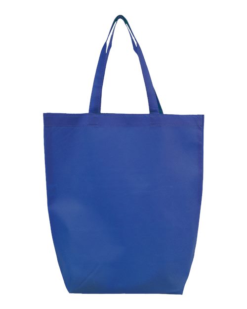 Q-Tees Q1251 Non-Woven Gusset Bottom Tote #color_Royal