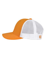 The Game GB452E Everyday Trucker Cap #color_Athletic Gold/ White