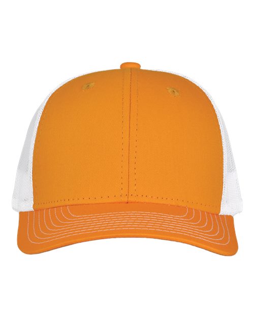 The Game GB452E Everyday Trucker Cap #color_Athletic Gold/ White