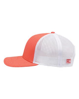 The Game GB452E Everyday Trucker Cap #color_Coral/ White