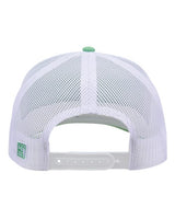 The Game GB452E Everyday Trucker Cap #color_Light Green/ White