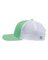 The Game GB452E Everyday Trucker Cap #color_Light Green/ White