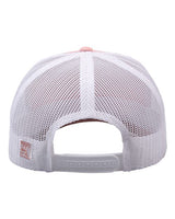 The Game GB452E Everyday Trucker Cap #color_Creamsicle Pink/ White
