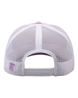The Game GB452E Everyday Trucker Cap #color_Wisteria Pink/ White