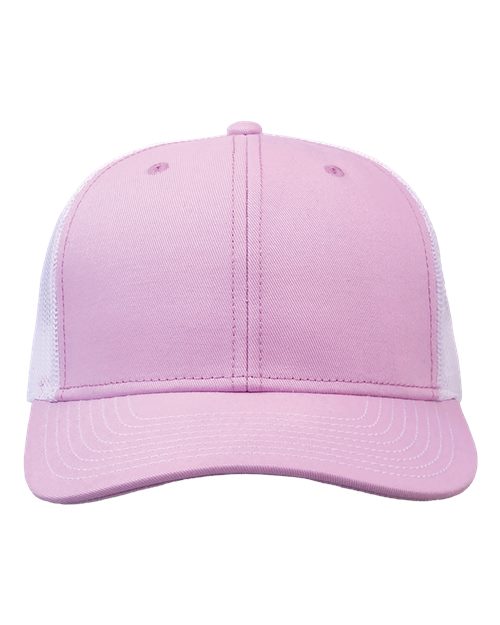 The Game GB452E Everyday Trucker Cap #color_Wisteria Pink/ White