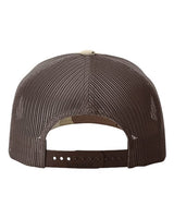 Richardson 112PFP Five-Panel Printed Trucker Cap #color_Desert Camo/ Brown