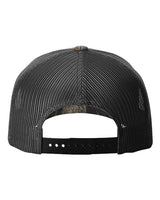 Richardson 112PFP Five-Panel Printed Trucker Cap #color_Mossy Oak Country DNA/ Black