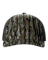 Richardson 112PFP Five-Panel Printed Trucker Cap #color_Realtree Original/ Black