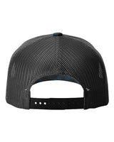 Richardson 112PFP Five-Panel Printed Trucker Cap #color_Kryptek Neptune/ Black