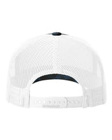 Richardson 112PFP Five-Panel Printed Trucker Cap #color_Kryptek Neptune/ White