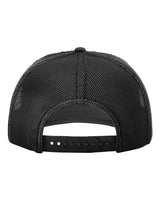 Richardson 112WF Fremont Trucker Cap #color_Charcoal/ Black