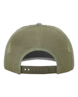 Richardson 112WF Fremont Trucker Cap #color_Khaki/ Loden