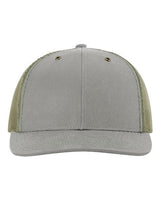 Richardson 112WF Fremont Trucker Cap #color_Khaki/ Loden