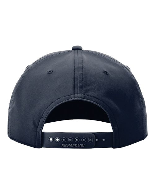 Richardson 258 Five Panel Classic Rope Cap #color_Navy/ White