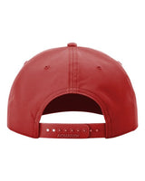 Richardson 258 Five Panel Classic Rope Cap #color_Red/ White